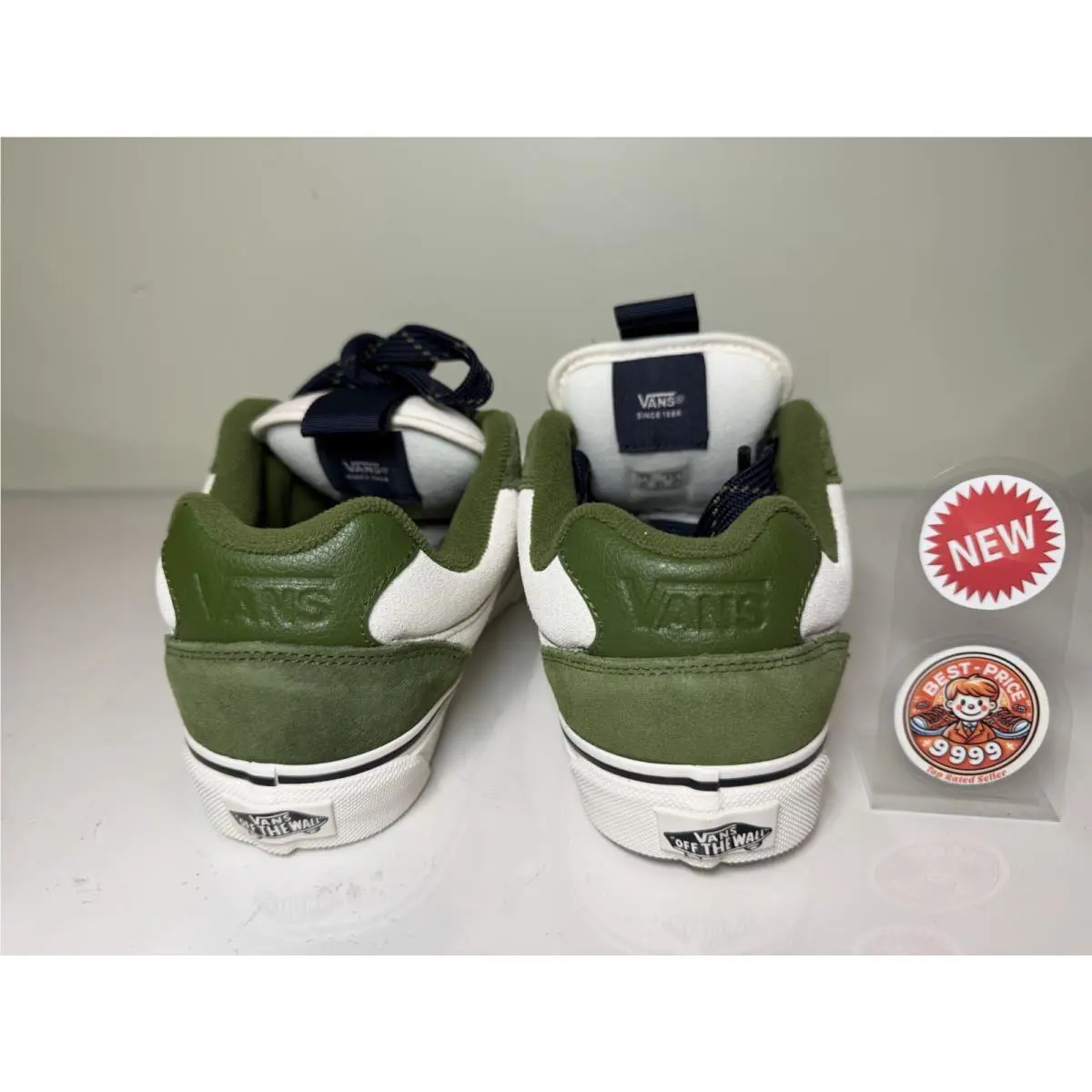 Vans shoes - VN000CZWVON - VN000CZWVON - Green/ White 2