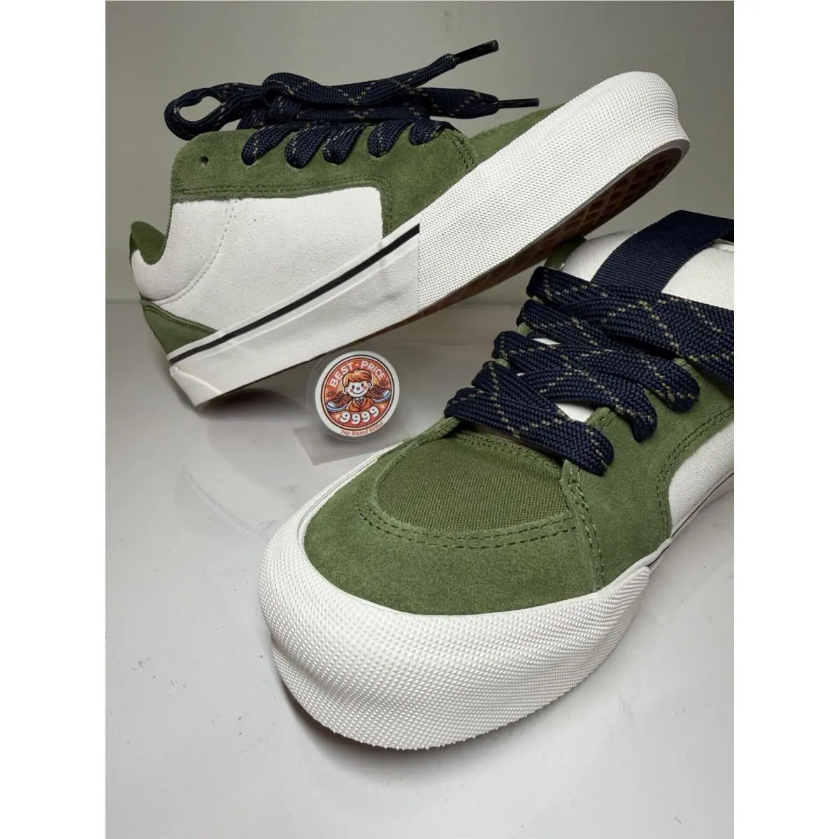 Vans shoes - VN000CZWVON - VN000CZWVON - Green/ White 4