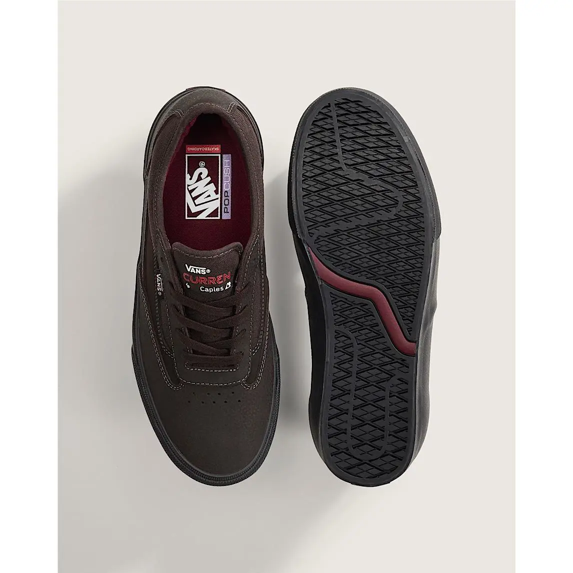 Vans shoes - VANS Skate - Skate - VN000D85BKA - Brown 1