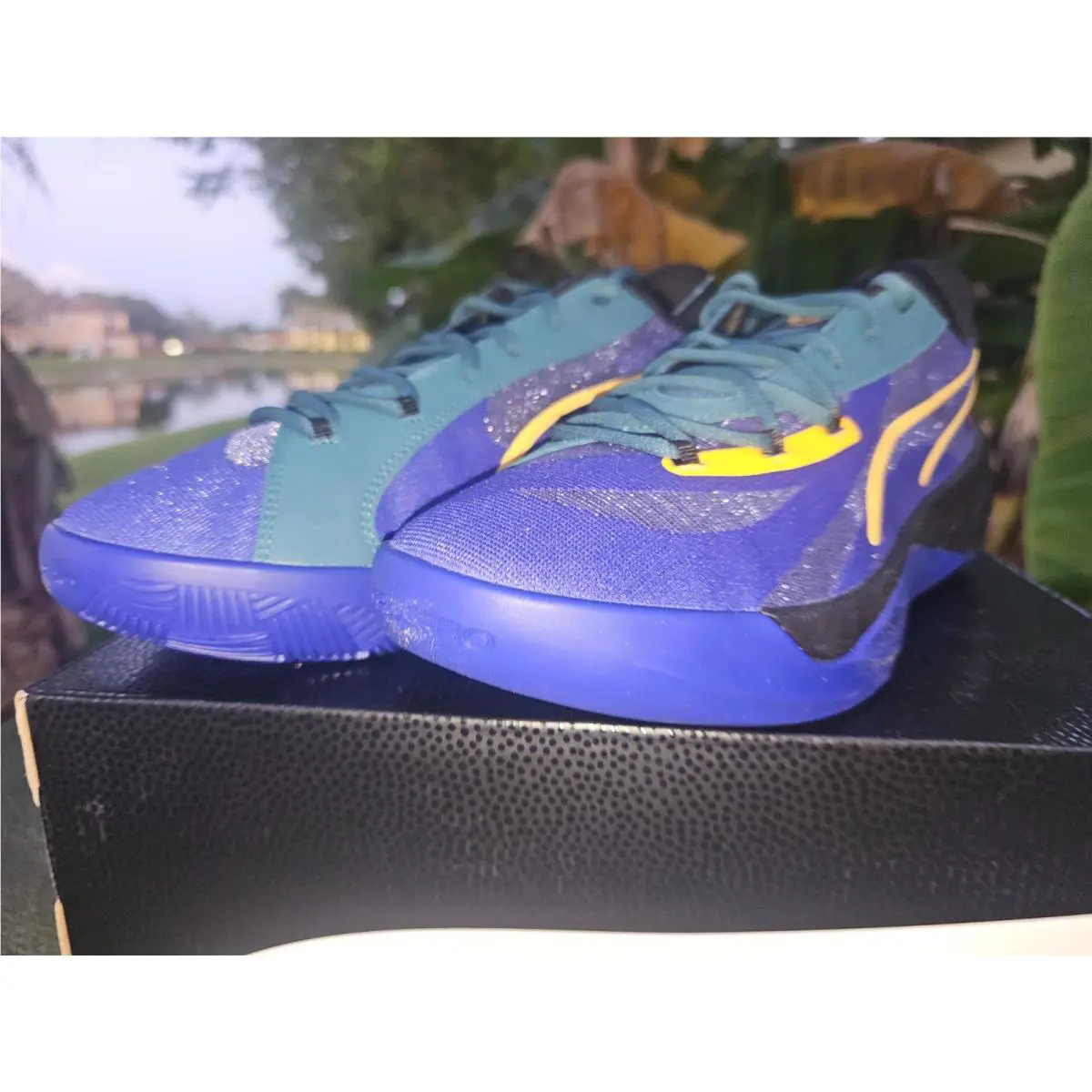 Puma shoes - PUMA All-Pro Nitro - Nitro - 31038701 - Blue 1