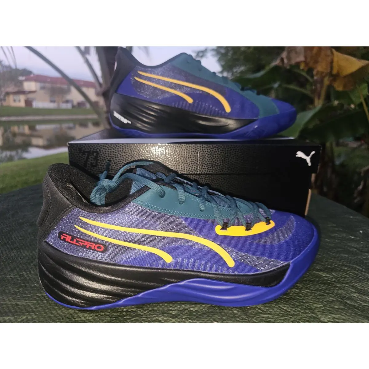 Puma shoes - PUMA All-Pro Nitro - Nitro - 31038701 - Blue 5