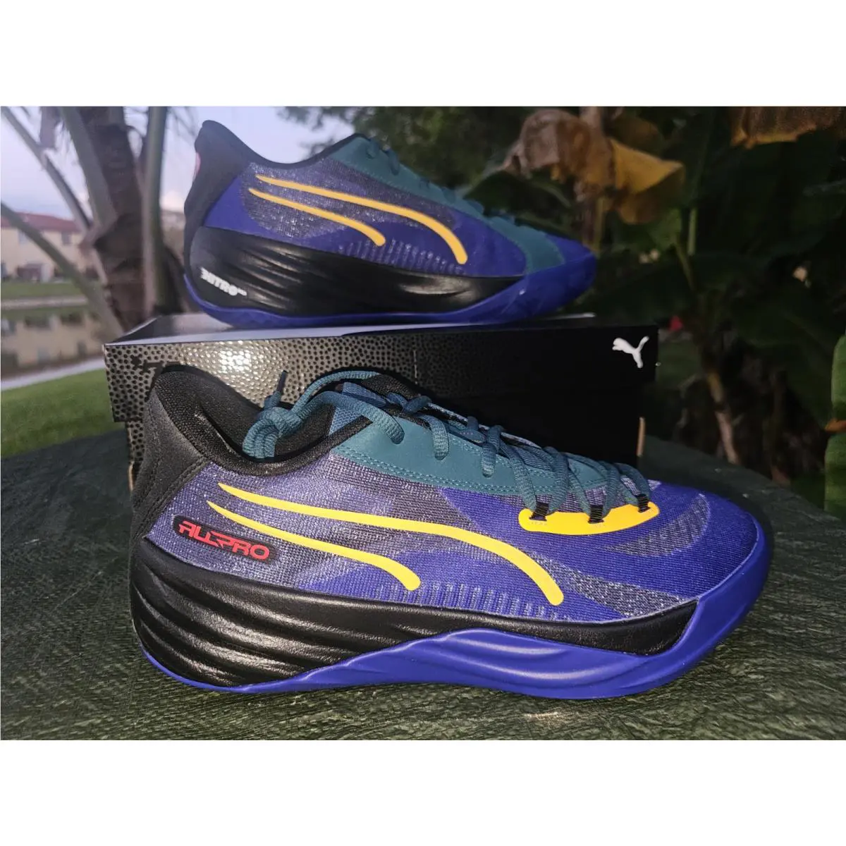 Puma shoes - PUMA All-Pro Nitro - Nitro - 31038701 - Blue 6