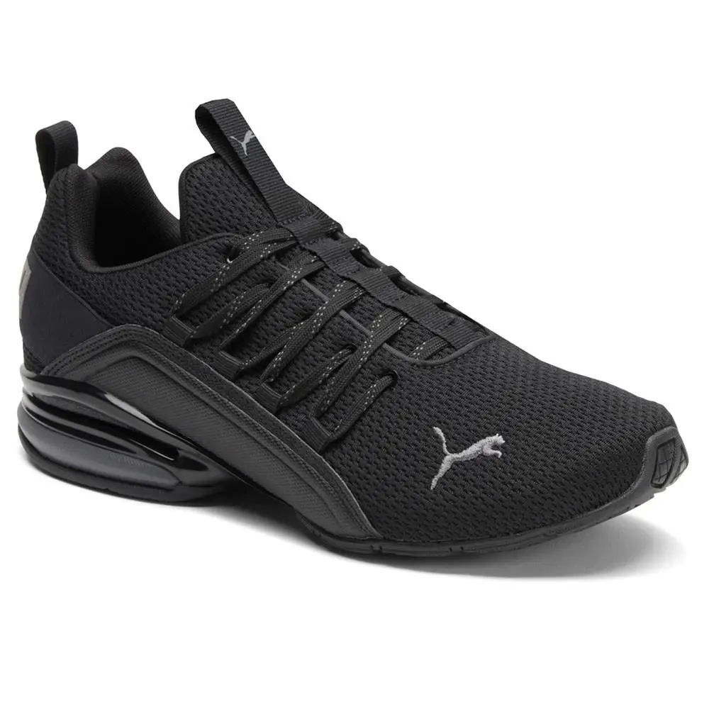 Puma shoes - PUMA Axelion Refresh Wide Running - 37893501 - Black (UPC: 195730848159) 0