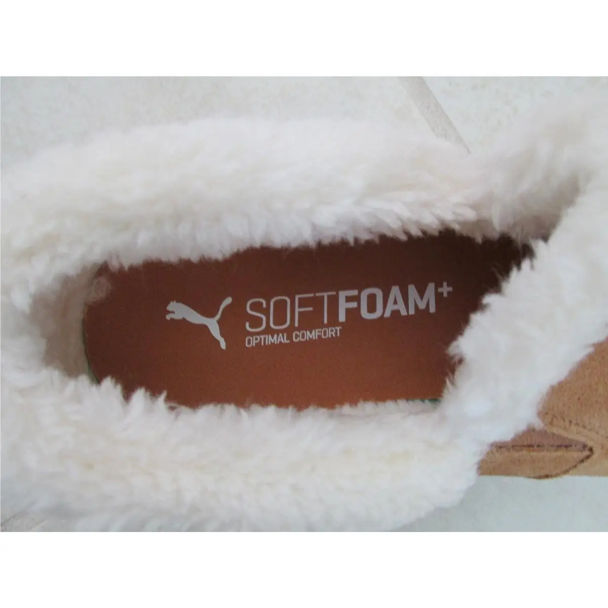 Puma shoes - PUMA Bari Comfort Shearling Slip On - 39065706 - Brown (UPC: 195552106888) 2