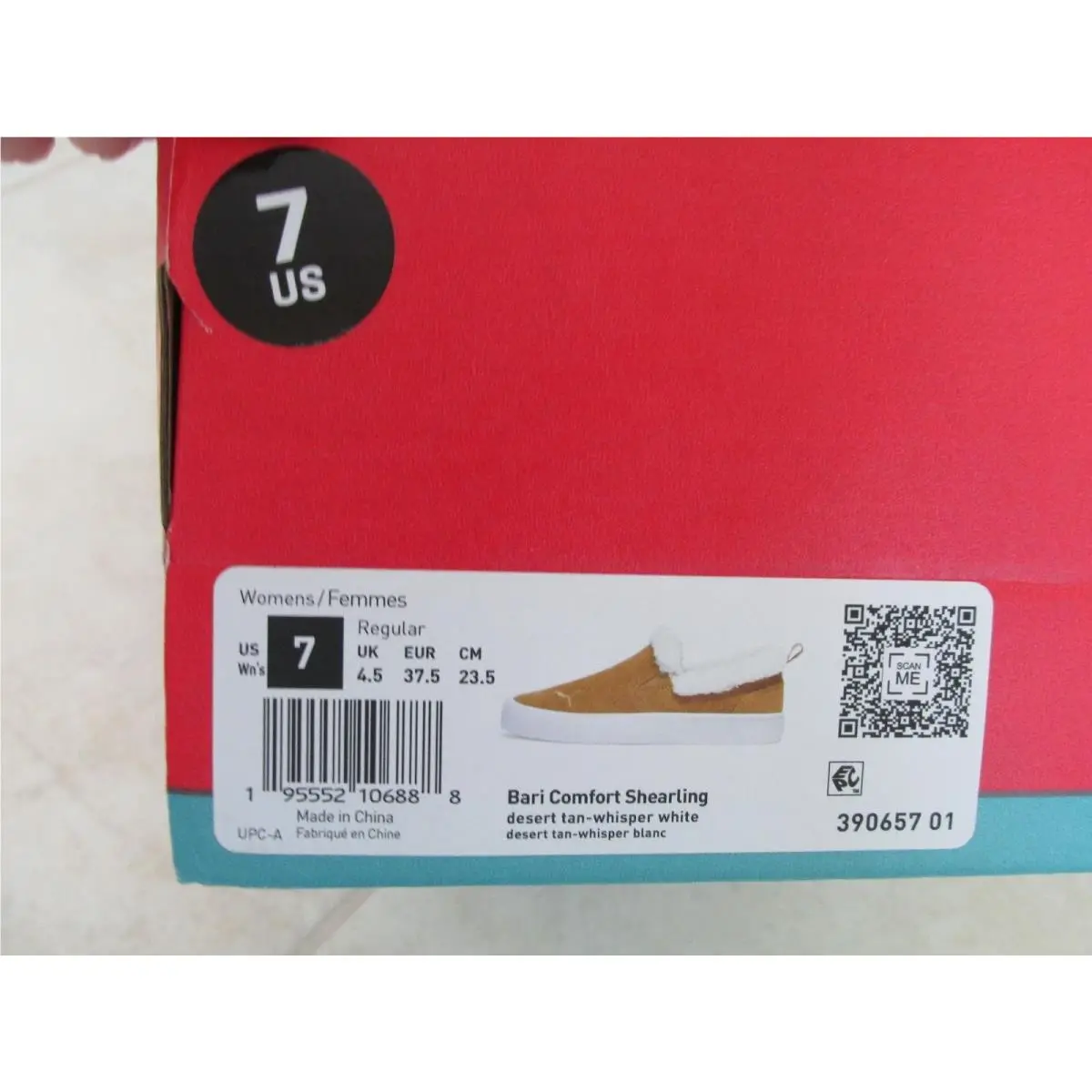 Puma shoes - PUMA Bari Comfort Shearling Slip On - 39065706 - Brown (UPC: 195552106888) 4