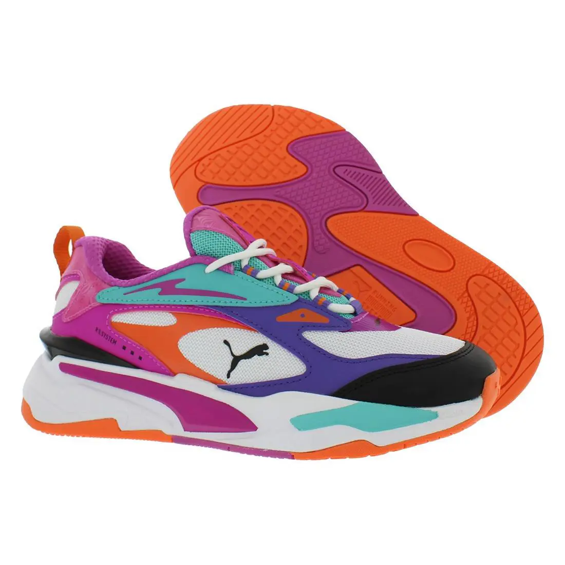 Puma Rs-fast Hypnotize Womens Shoes Size 6 Color: White/multi