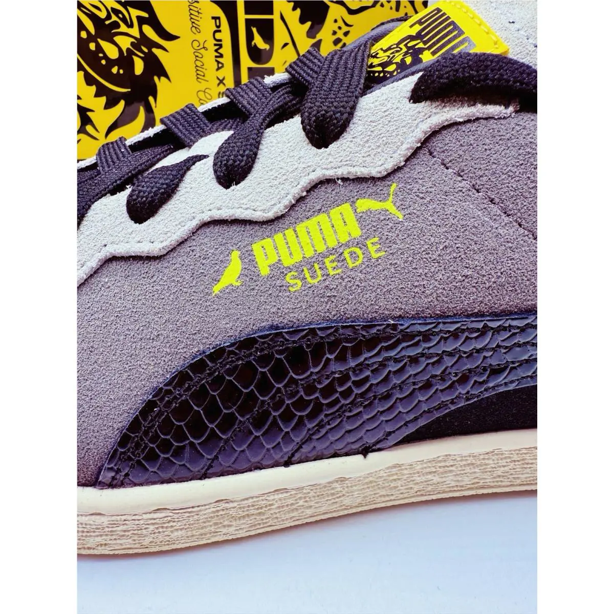 Puma shoes - PUMA Suede - Suede - 392202-01 - Gray 8
