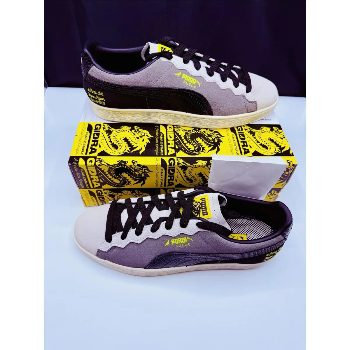 Puma shoes - PUMA Suede - Suede - 392202-01 - Gray 10