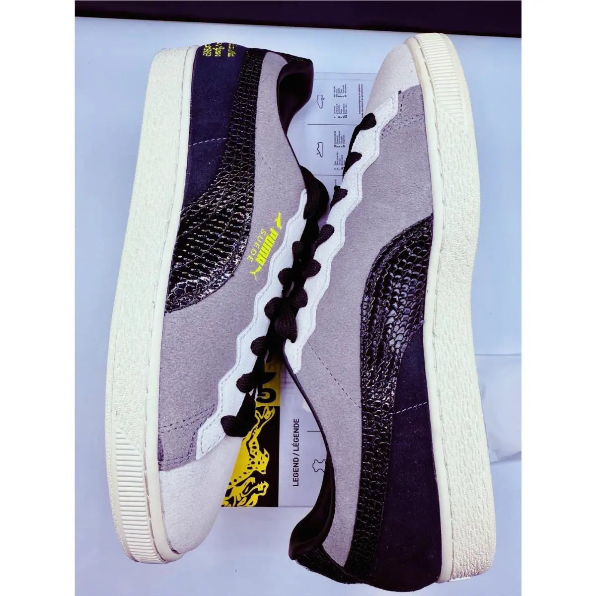 Puma shoes - PUMA Suede - Suede - 392202-01 - Gray 15