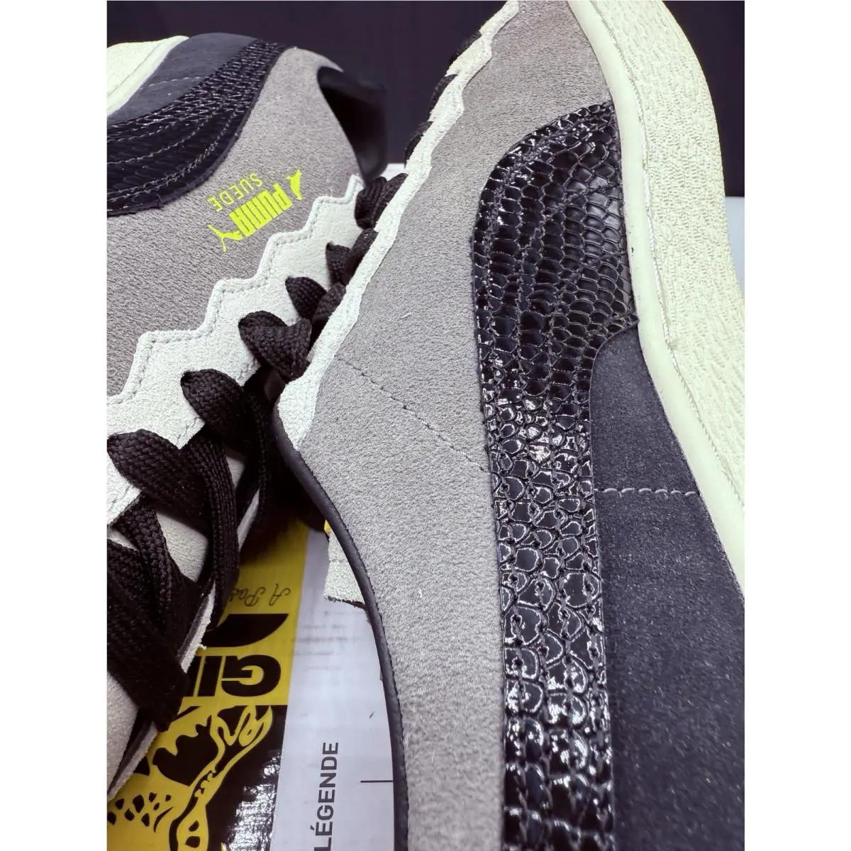 Puma shoes - PUMA Suede - Suede - 392202-01 - Gray 16