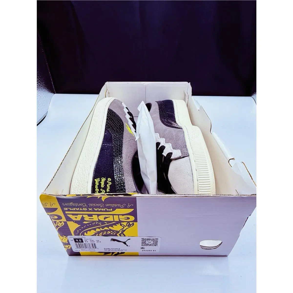 Puma shoes - PUMA Suede - Suede - 392202-01 - Gray 19