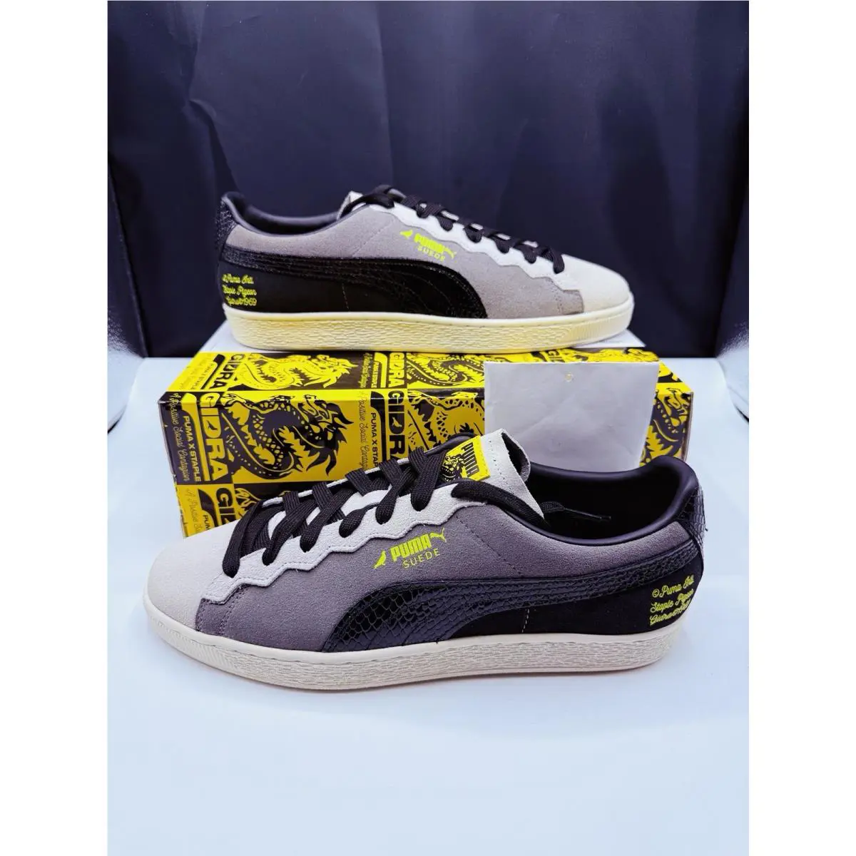 Puma shoes - PUMA Suede - Suede - 392202-01 - Gray 7