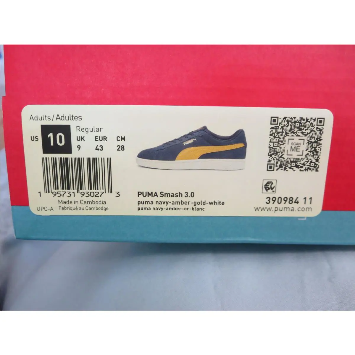 Puma shoes - PUMA Smash - Smash - 39098411 - Blue (UPC: 195731930273) 6