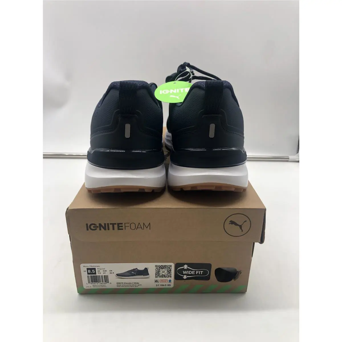 Puma shoes - PUMA Ignite - Ignite - Deep Navy/Puma Silver/Gum 1