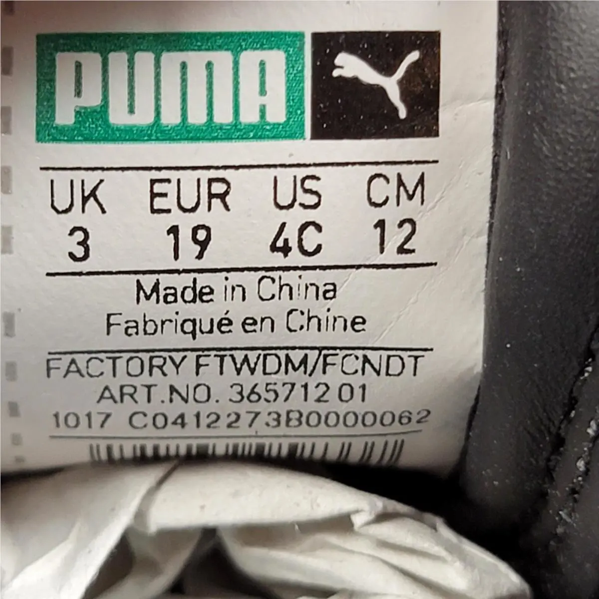 Puma shoes - Black 5