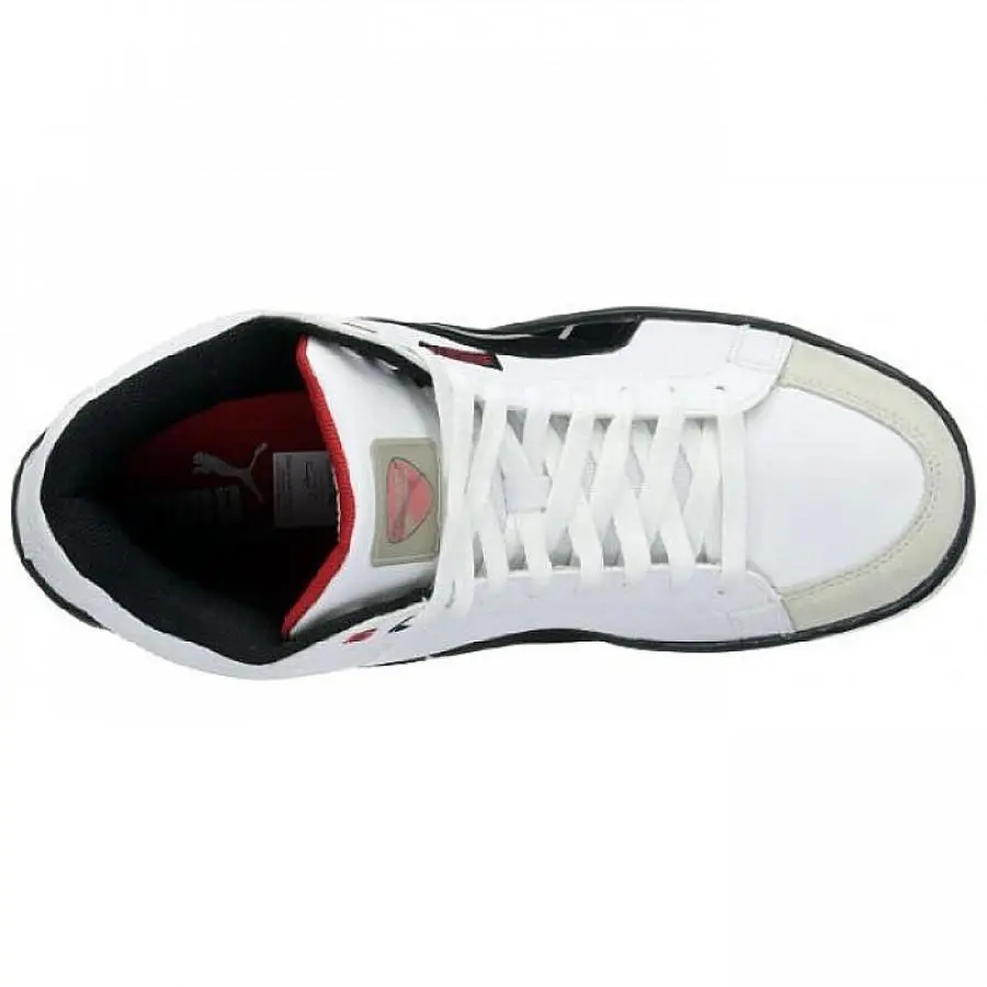 Puma shoes - PUMA DISK BLAZE LITE TECH - White/Black/Ducati Red (UPC: 885921360781) 3