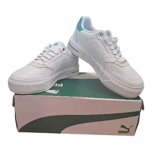 Puma shoes - Cali Court Match Wns - Cali Court Match Wns - 393094-01 - White/Green (UPC: 195731941859) 1