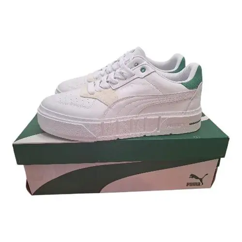 Puma shoes - Cali Court Match Wns - Cali Court Match Wns - 393094-01 - White/Green (UPC: 195731941859) 4