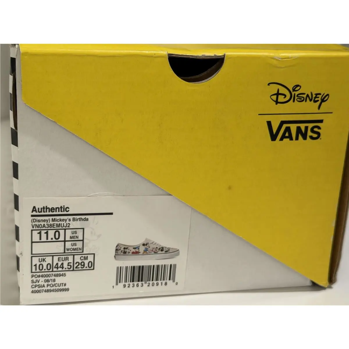 Vans shoes - Authentic - Authentic - White/Black/Multi 3
