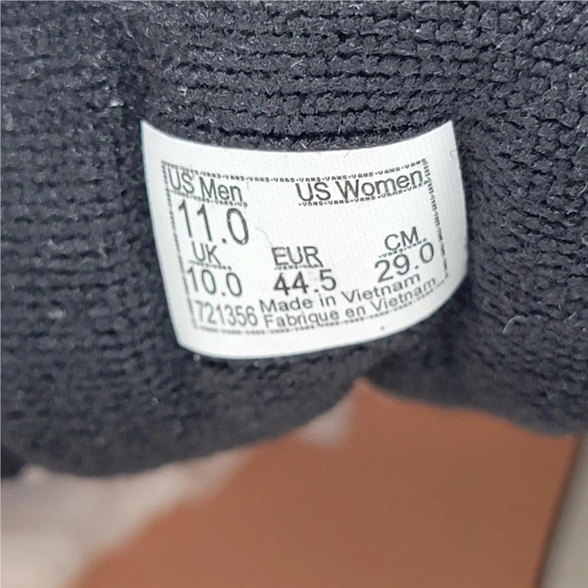 Vans shoes - Vans Sk8-Hi Vr3 Lx - Black 6