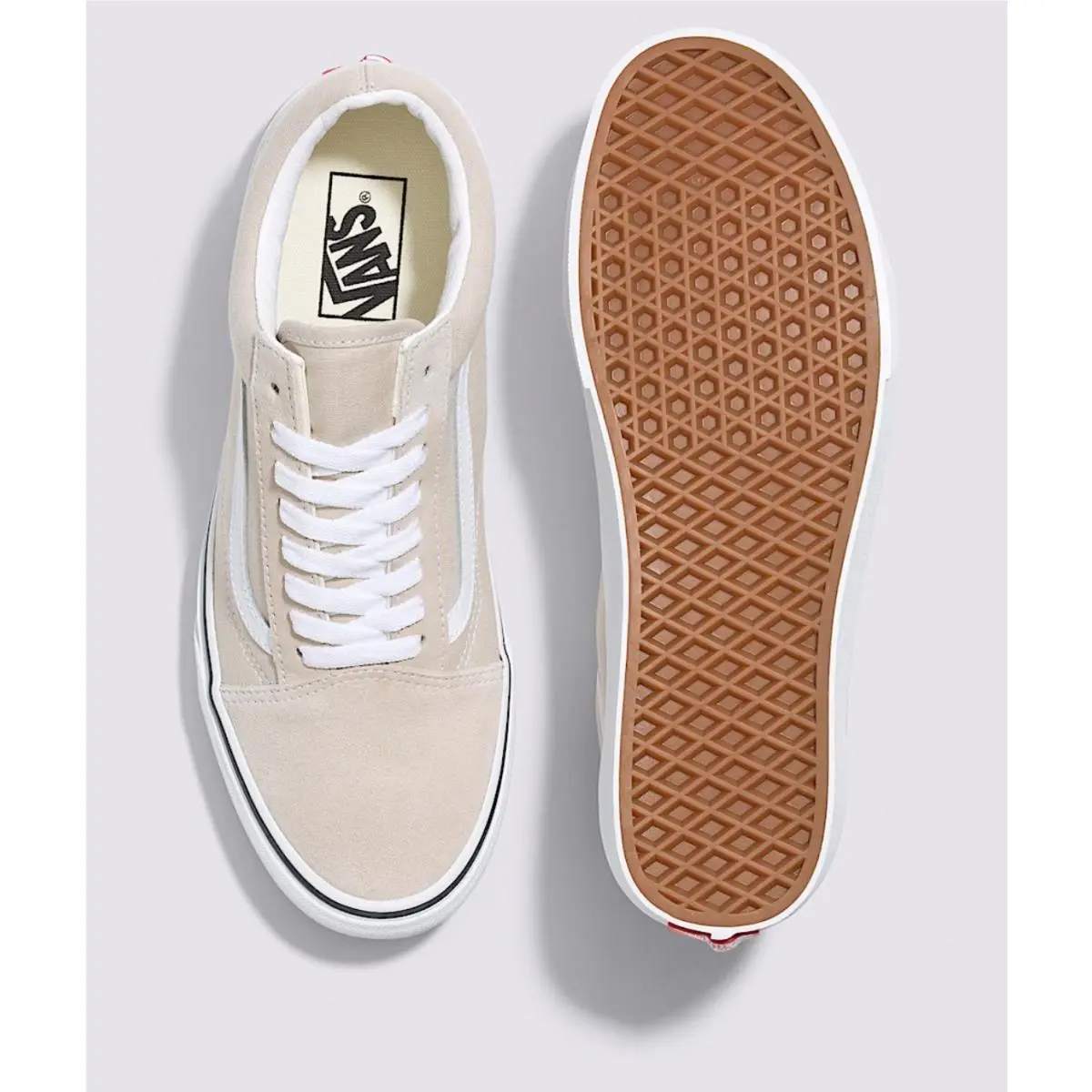 Vans shoes - VANS Old Skool - Old Skool - VN0005UFBLL - French Oak/White 9