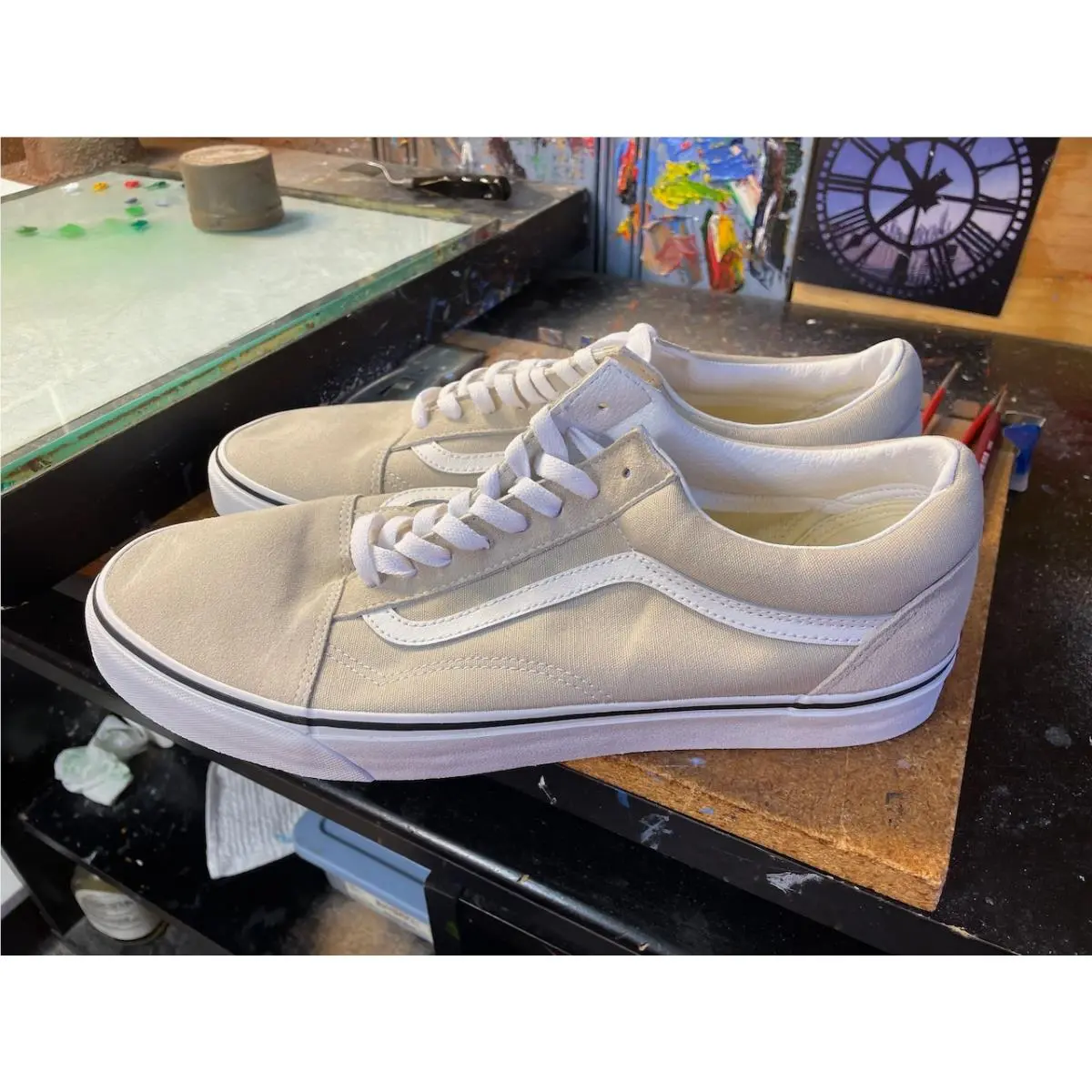 Vans Old Skool Color Theory French Oak Size US 13 Men VN0005UFBLL Rare