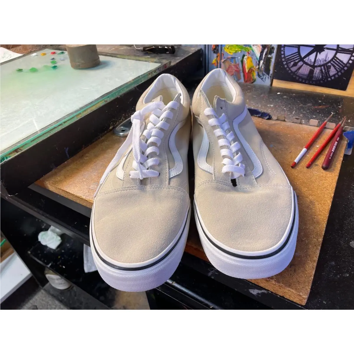 Vans shoes - VANS Old Skool - Old Skool - VN0005UFBLL - French oak 4