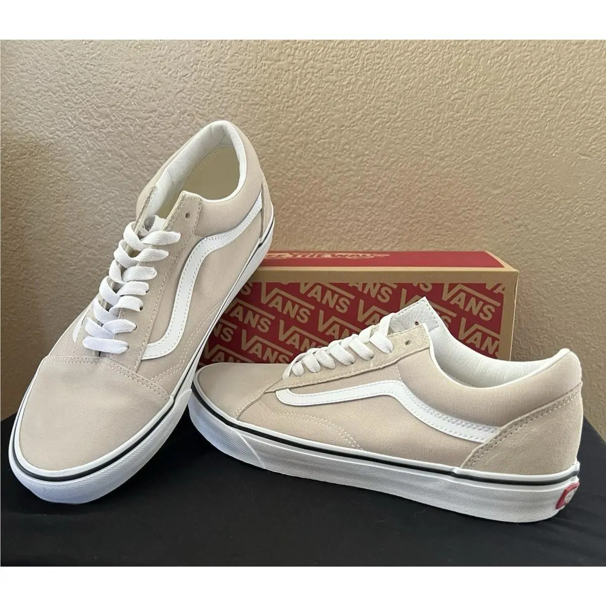 Vans shoes - VANS Old Skool - Old Skool - VN0005UFBLL - French Oak/White 0