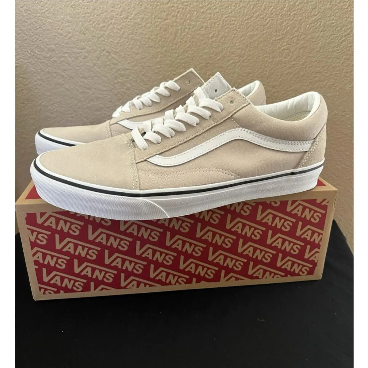 Vans shoes - VANS Old Skool - Old Skool - VN0005UFBLL - French Oak/White 3