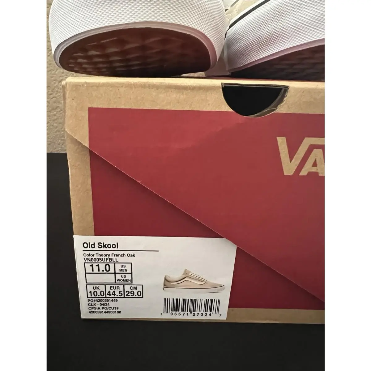 Vans shoes - VANS Old Skool - Old Skool - VN0005UFBLL - French Oak/White 6