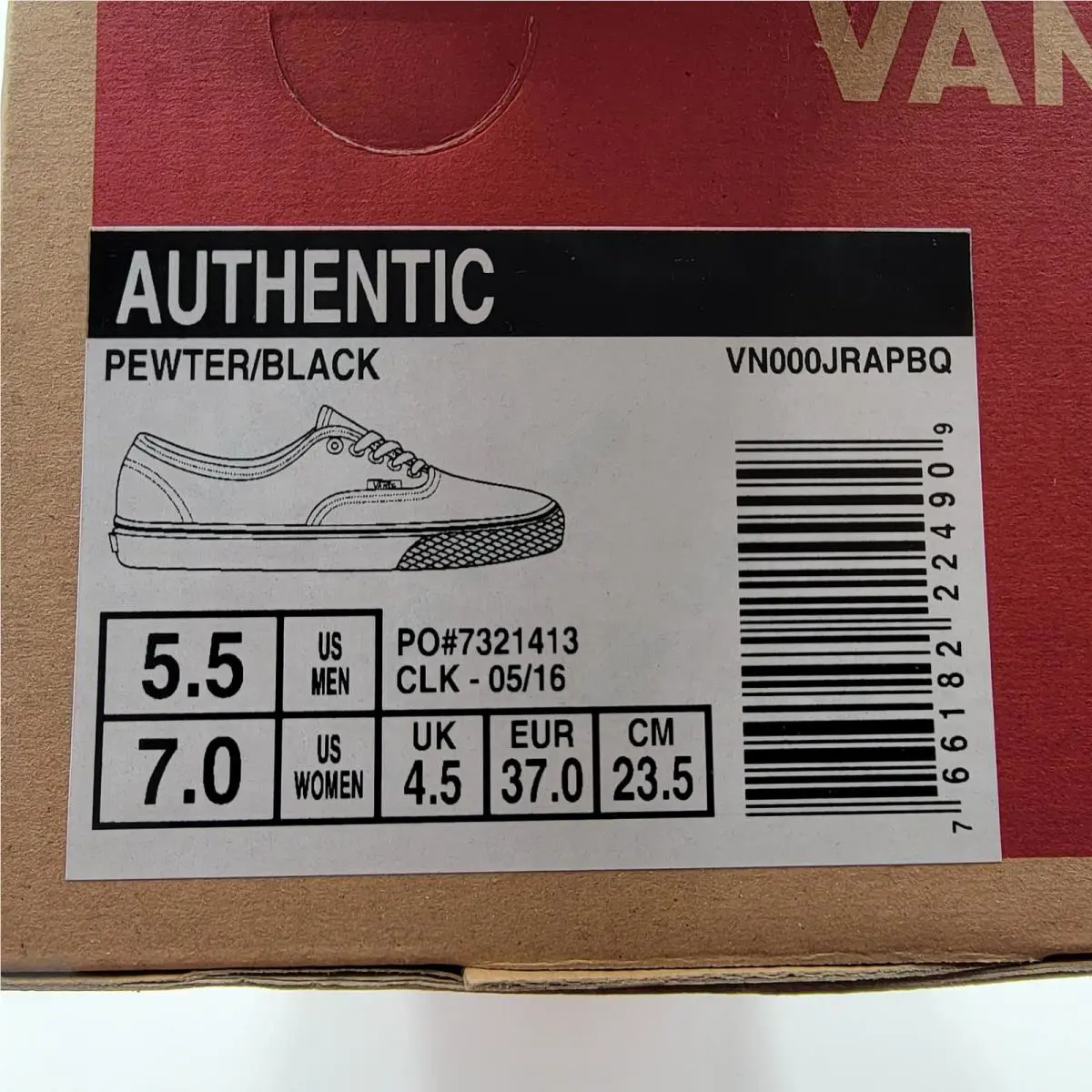 Vans shoes - Gray 6