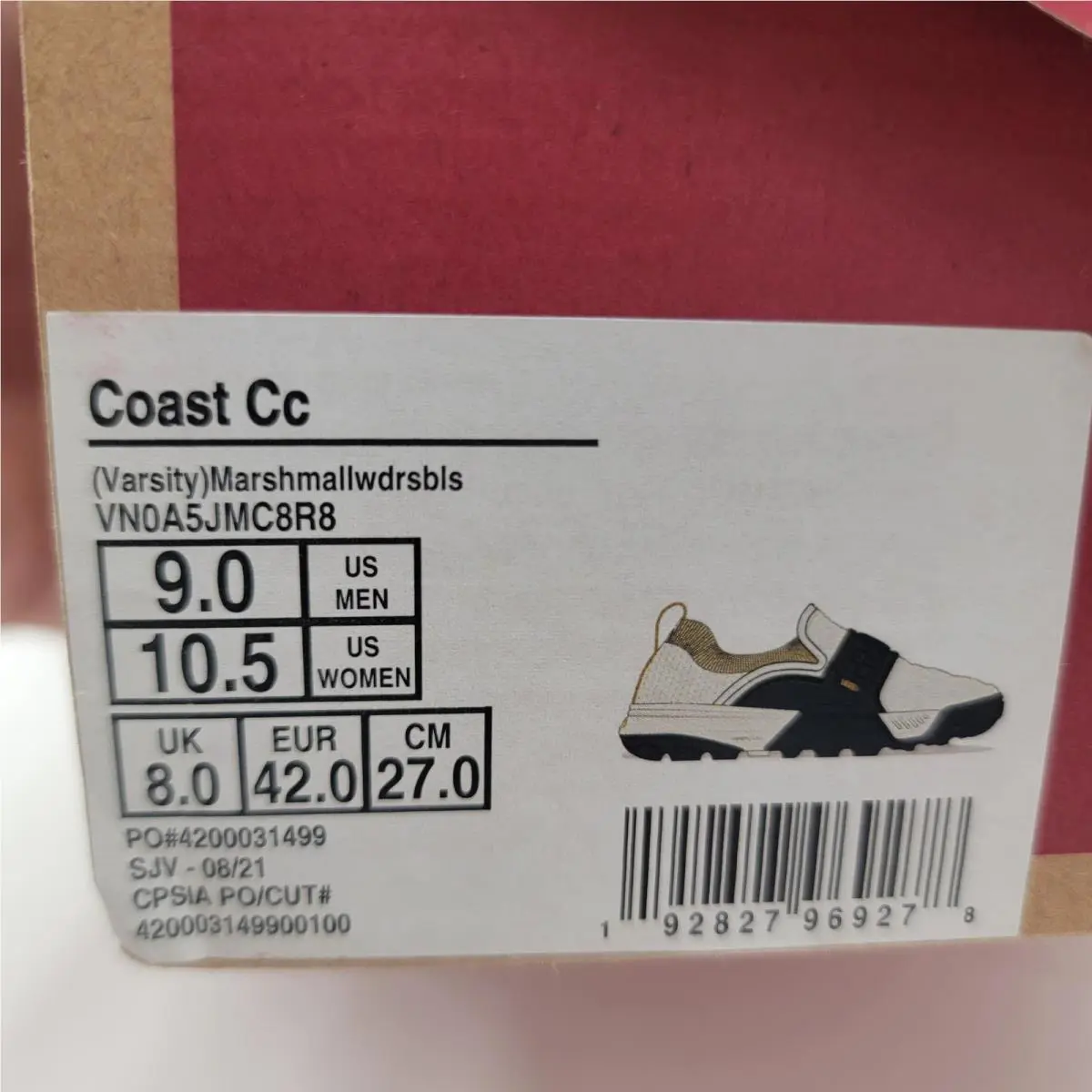 Vans shoes - Vans Coast CC - Coast - White 7
