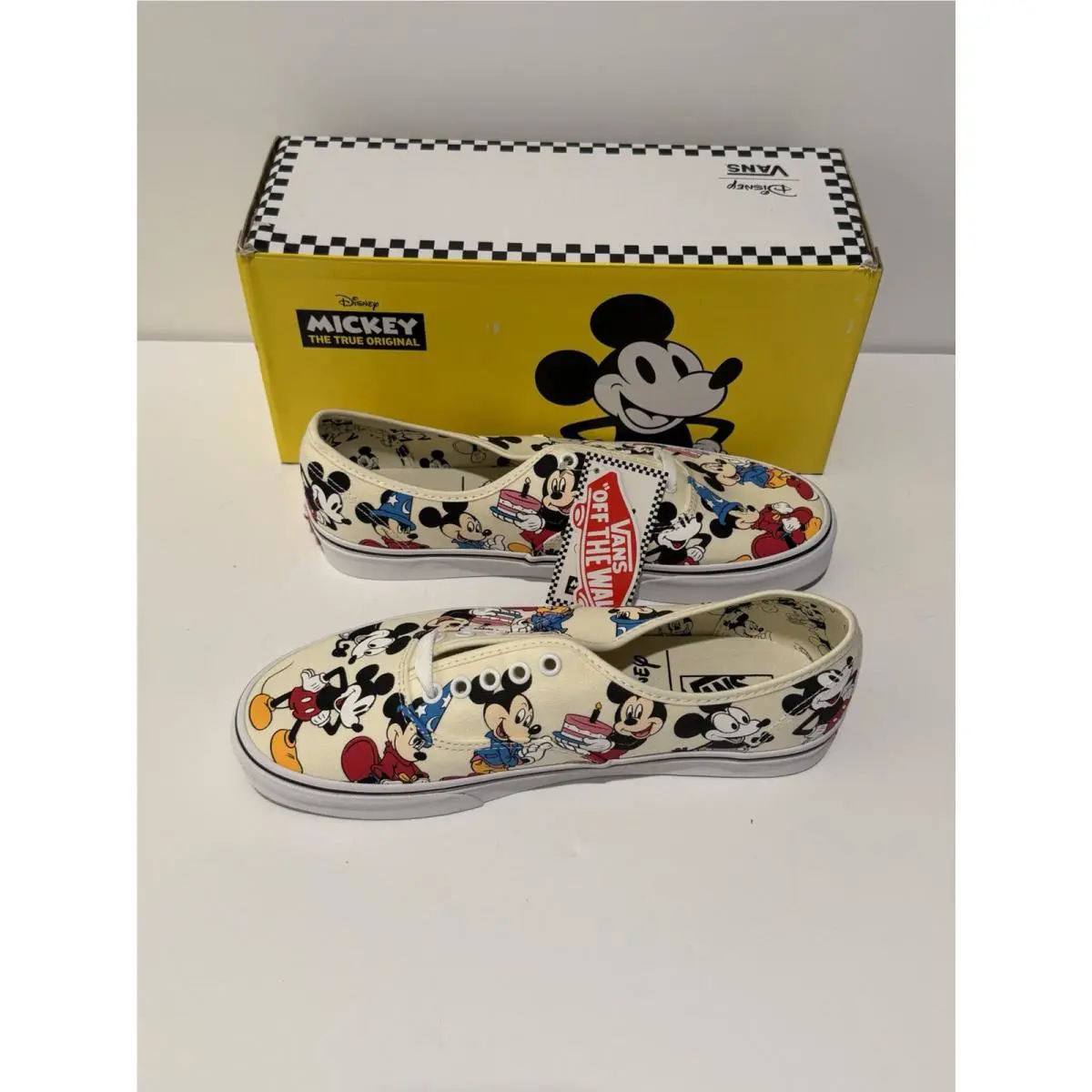 Vans shoes - Authentic - Authentic - White/Black/Multi 2