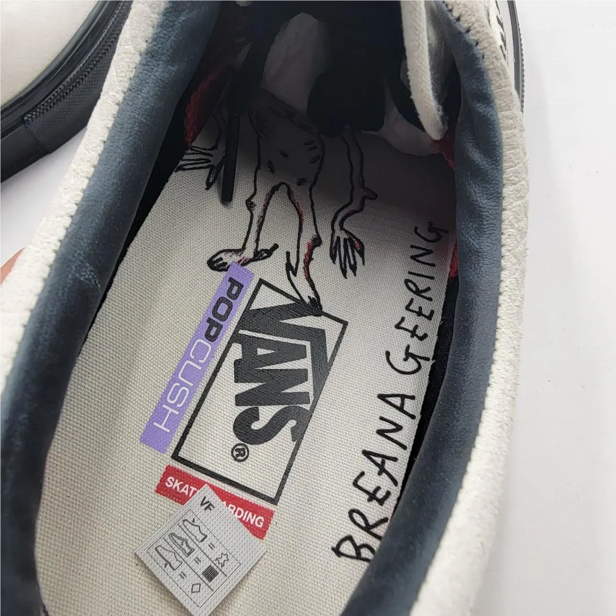 Vans shoes - Vans Skate Era Breana Geering VN0A5FC93LB - White 5