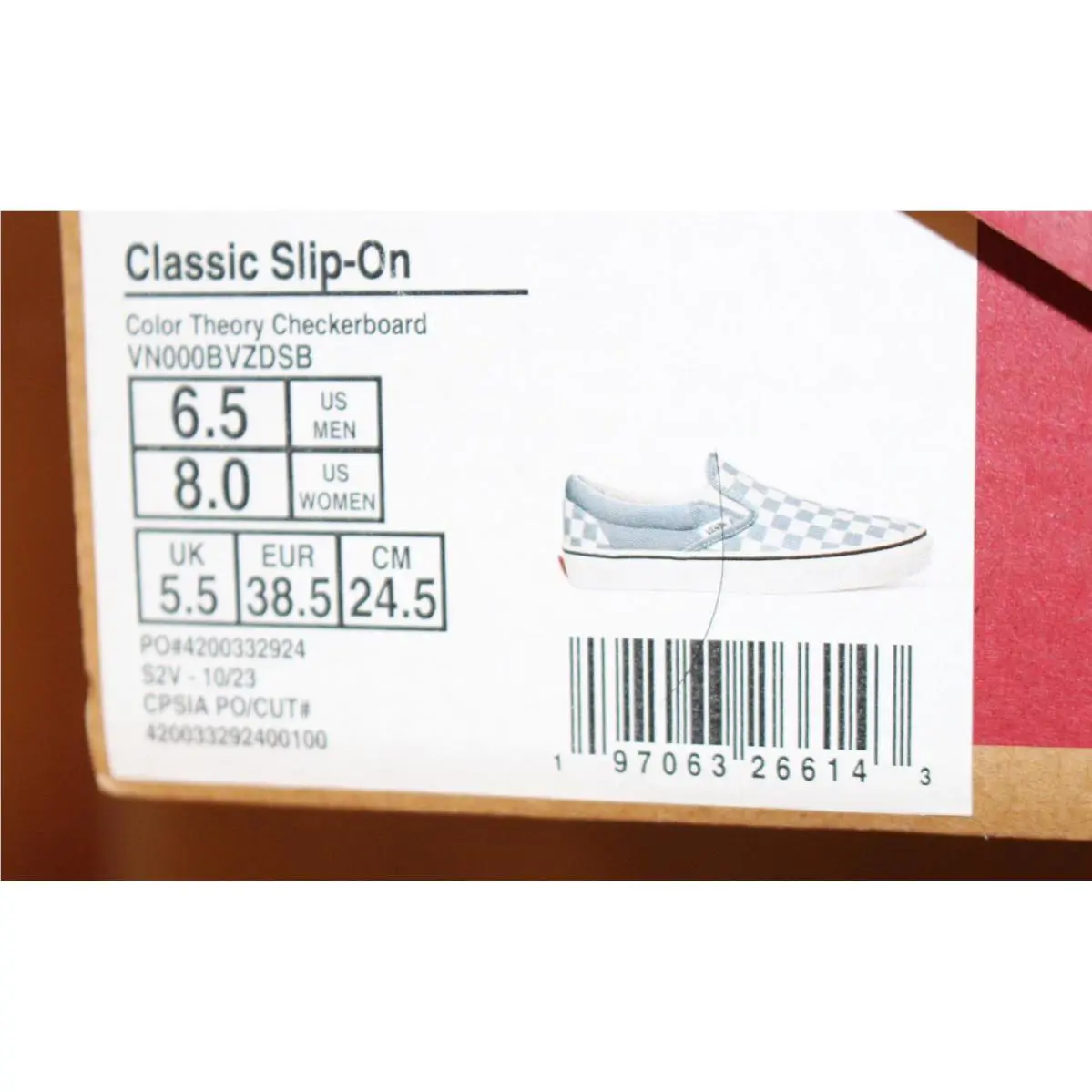 Vans shoes - VANS Classics - Classics - Color Theory Checkerboard 6