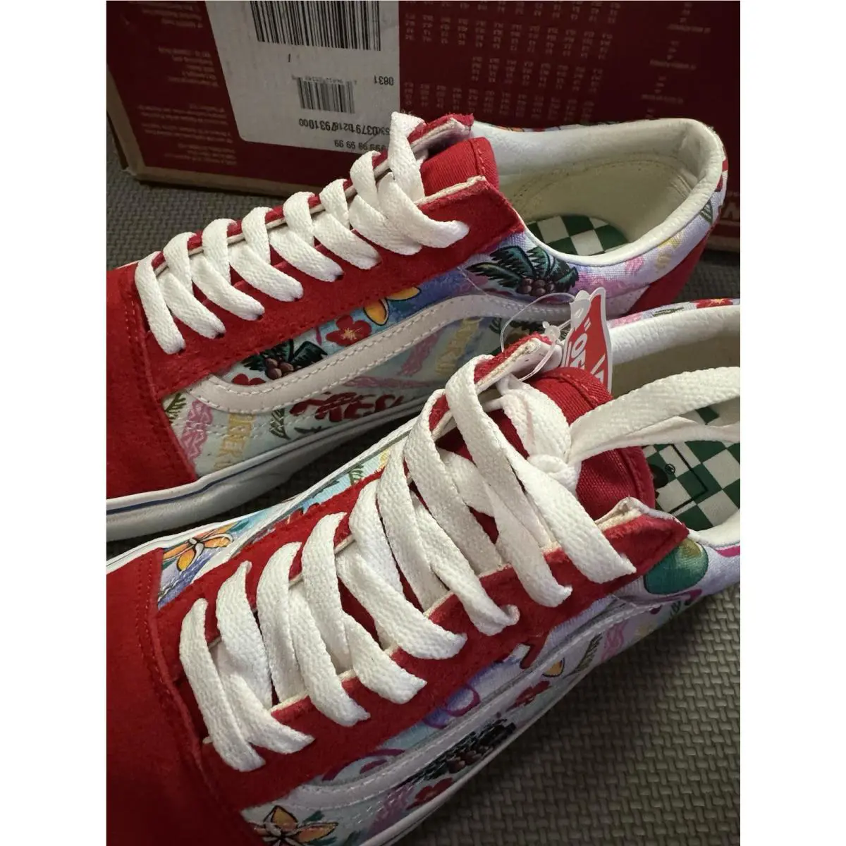 Vans shoes - VANS Old Skool - Old Skool - Red 1
