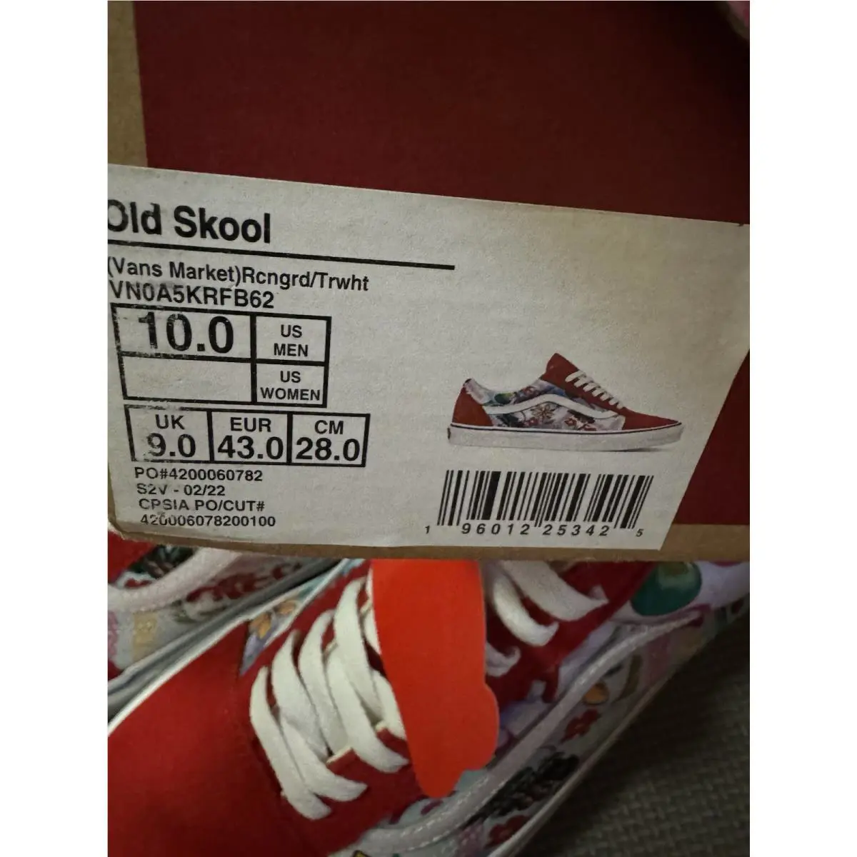 Vans shoes - VANS Old Skool - Old Skool - Red 5