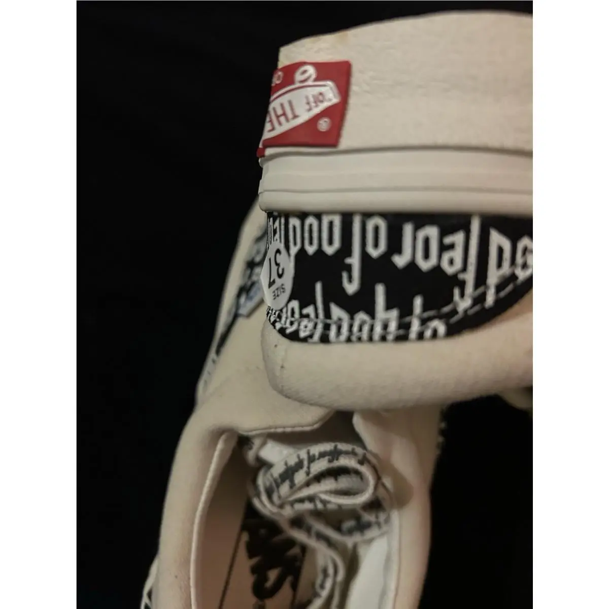 Vans shoes - VANS Era - Era - VN0A3MQ5PZP - White, Manufacturer: Marshmallow/Black/Print 2