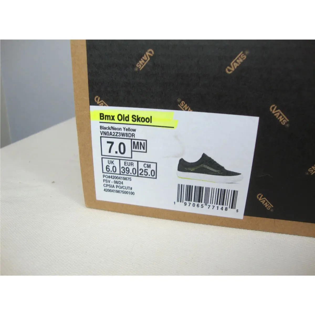 Vans shoes - VANS BMX - BMX - VN0A2Z3W8DR - Black (UPC: 197065771485) 8