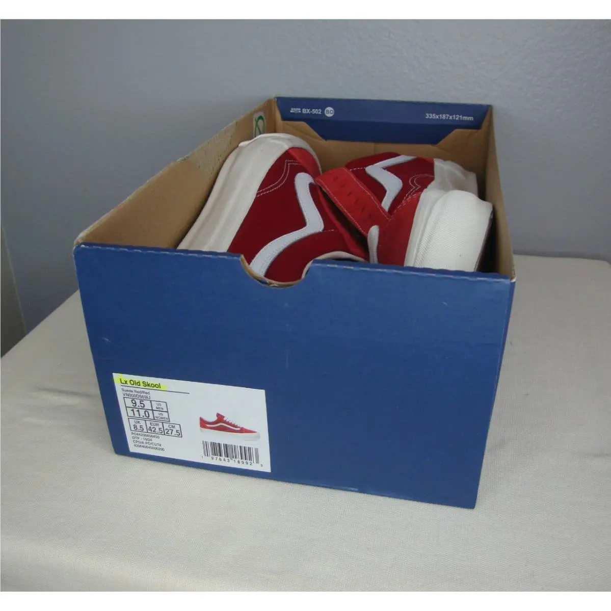 Vans shoes - VANS Old Skool LX - Old Skool - VN000D569IJ - Red (UPC: 197643189923) 8
