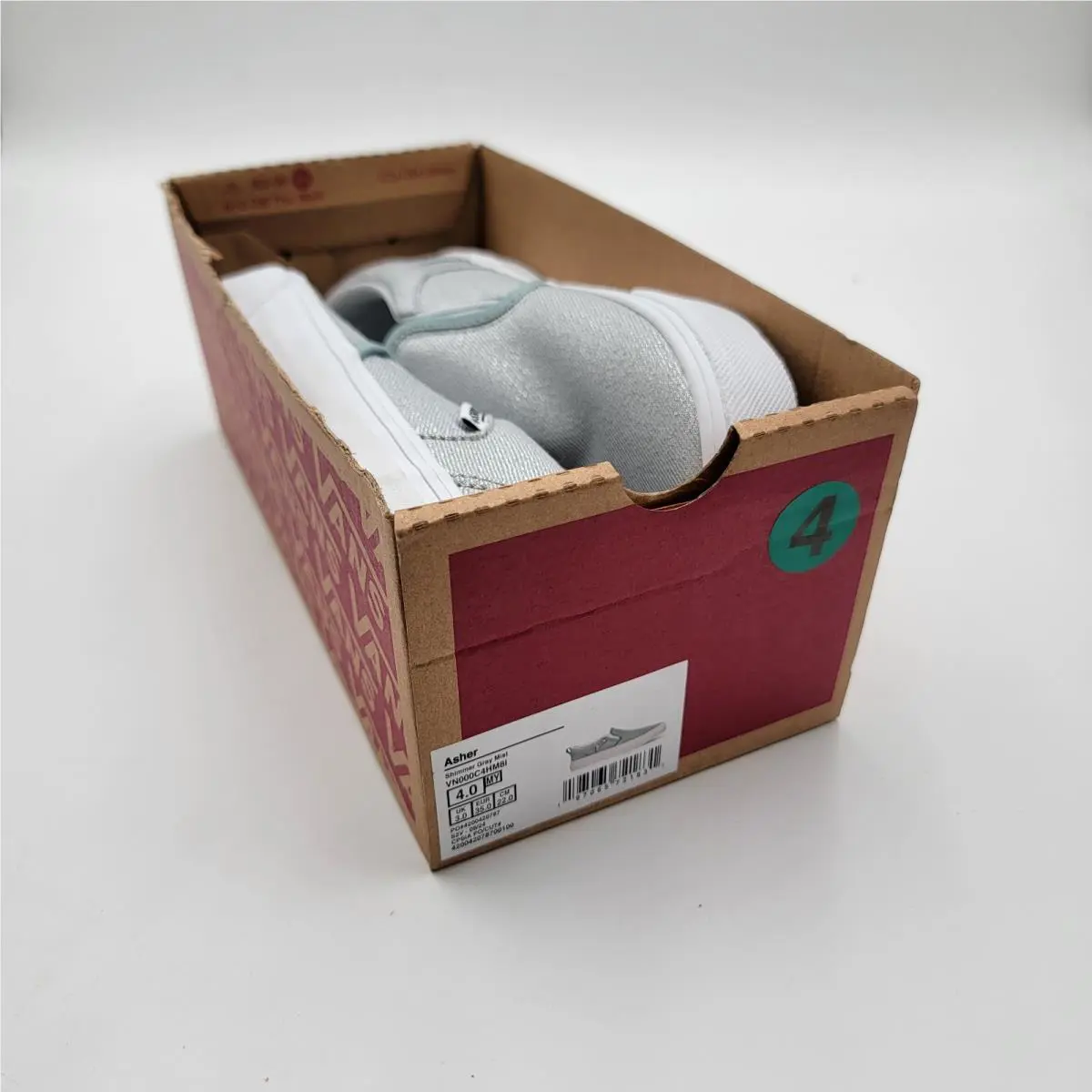 Vans shoes - Vans Asher - Asher - Gray (UPC: 197065721831) 7