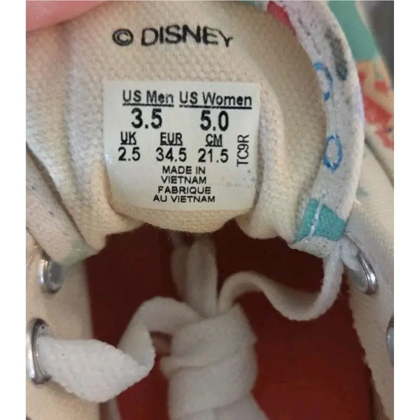 Vans shoes - Vans Disney Ariel Print Little Mermaid Princess - Multicolor (UPC: 617932208451) 10