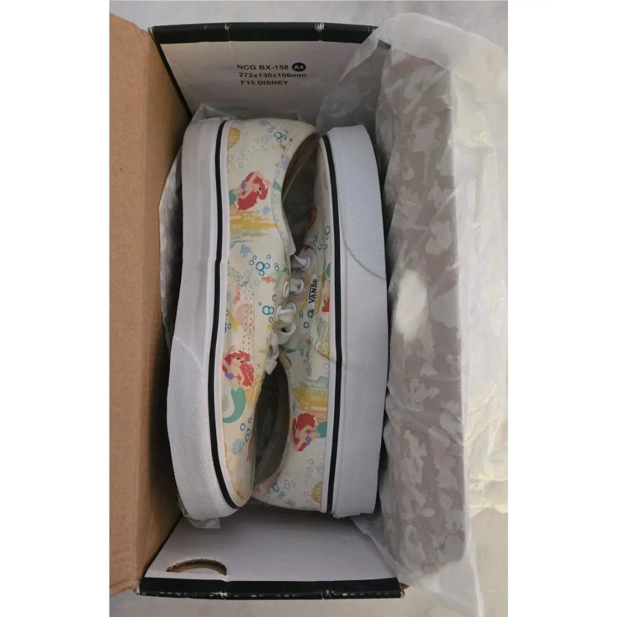 Vans shoes - Vans Disney Ariel Print Little Mermaid Princess - Multicolor (UPC: 617932208451) 18