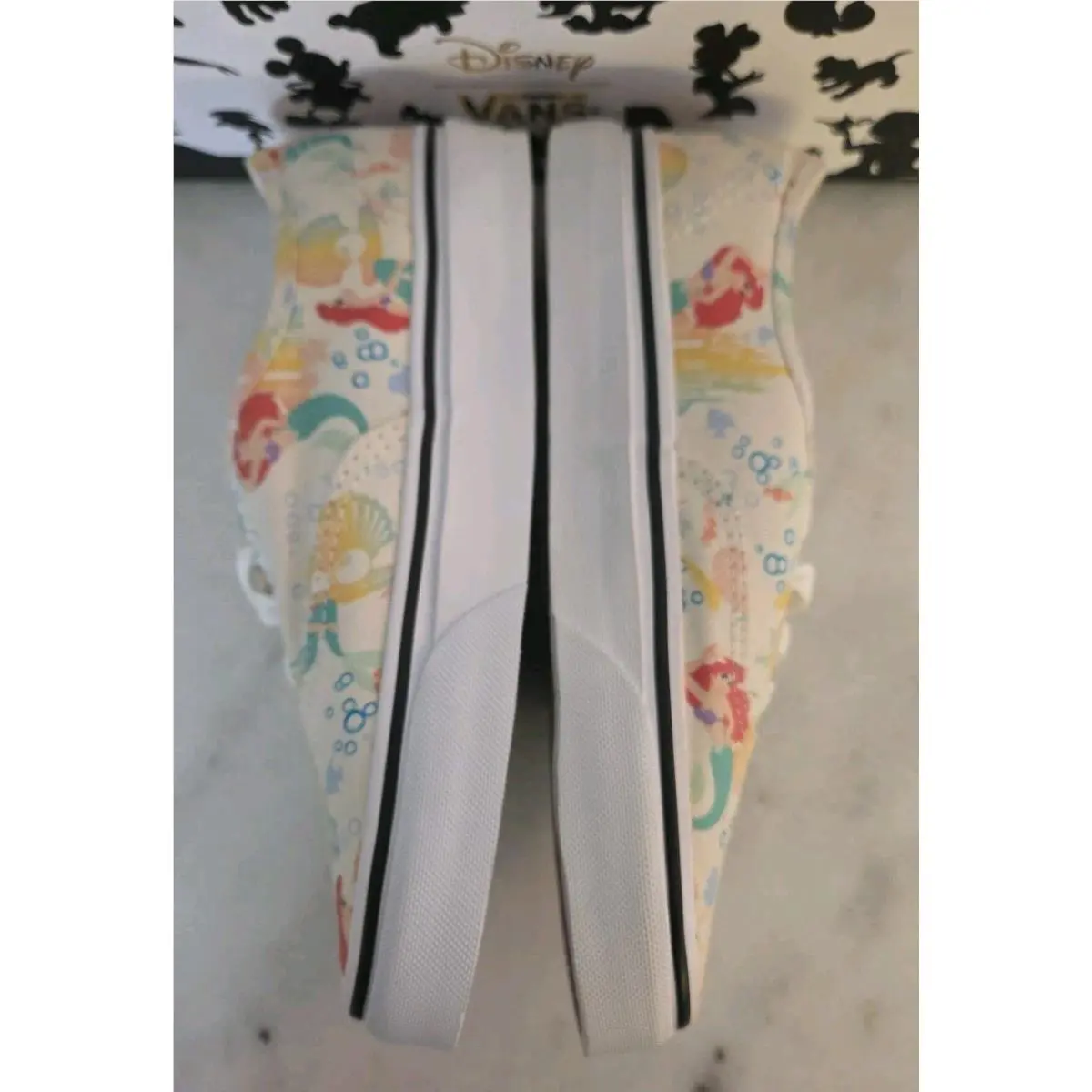 Vans shoes - Vans Disney Ariel Print Little Mermaid Princess - Multicolor (UPC: 617932208451) 3