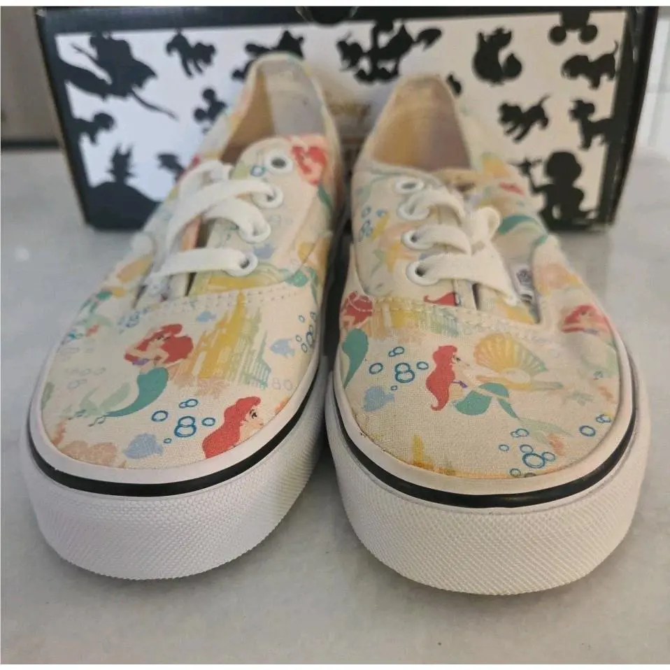 Vans shoes - Vans Disney Ariel Print Little Mermaid Princess - Multicolor (UPC: 617932208451) 6
