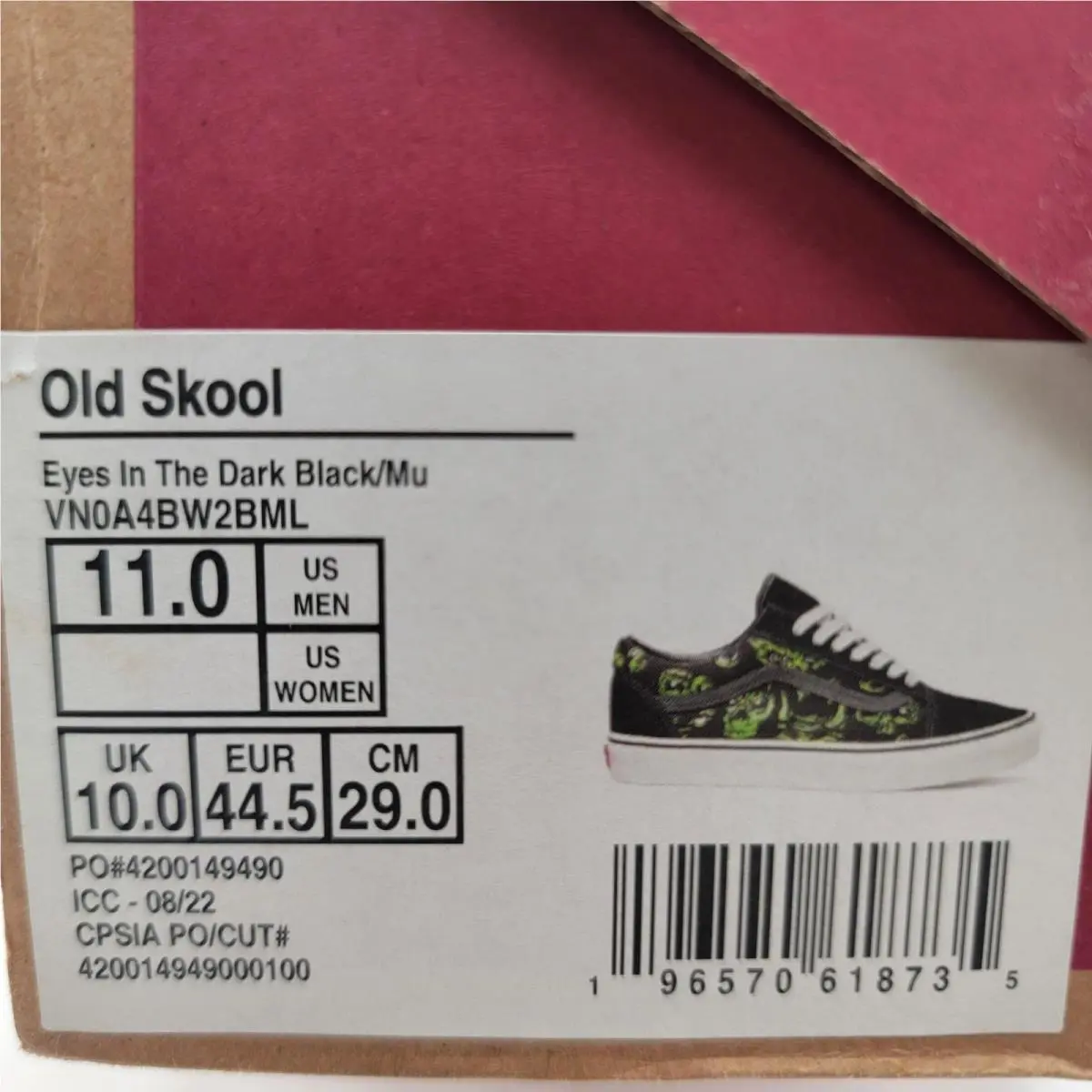Vans shoes - Old Skool - Old Skool - Black 6