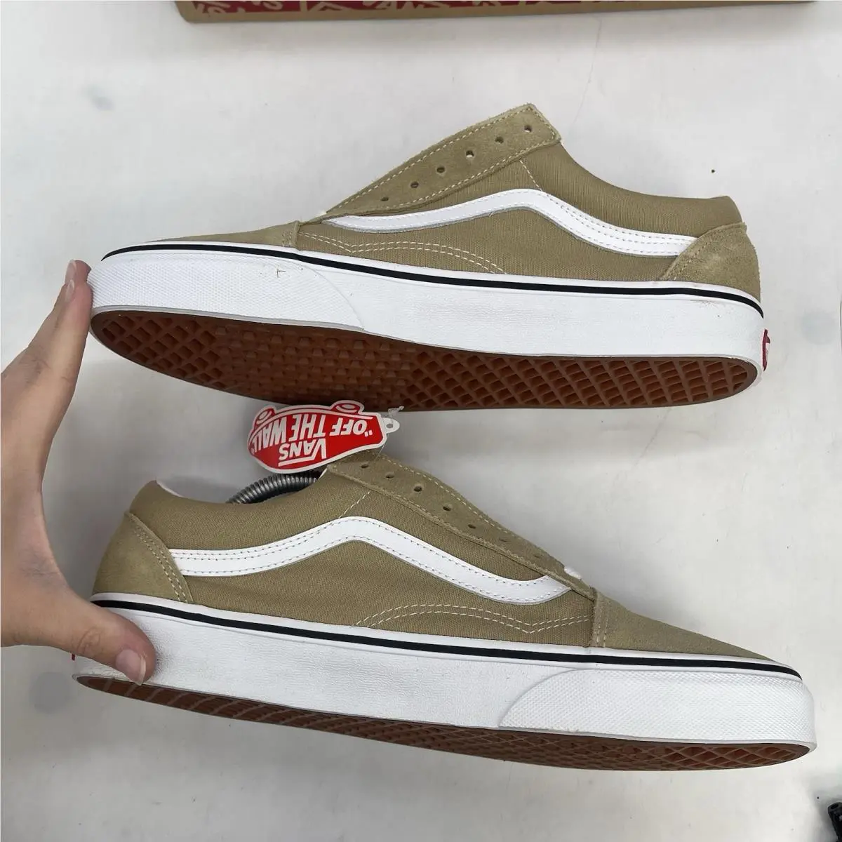 Vans shoes - VANS Old Skool - Old Skool - VN0A38G17ZF - White 4