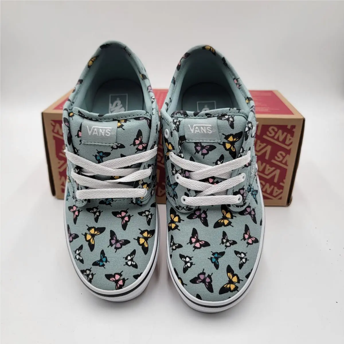 Vans shoes - Vans Atwood - Atwood - Grey Mist/Multicolor Butterfly Print 1