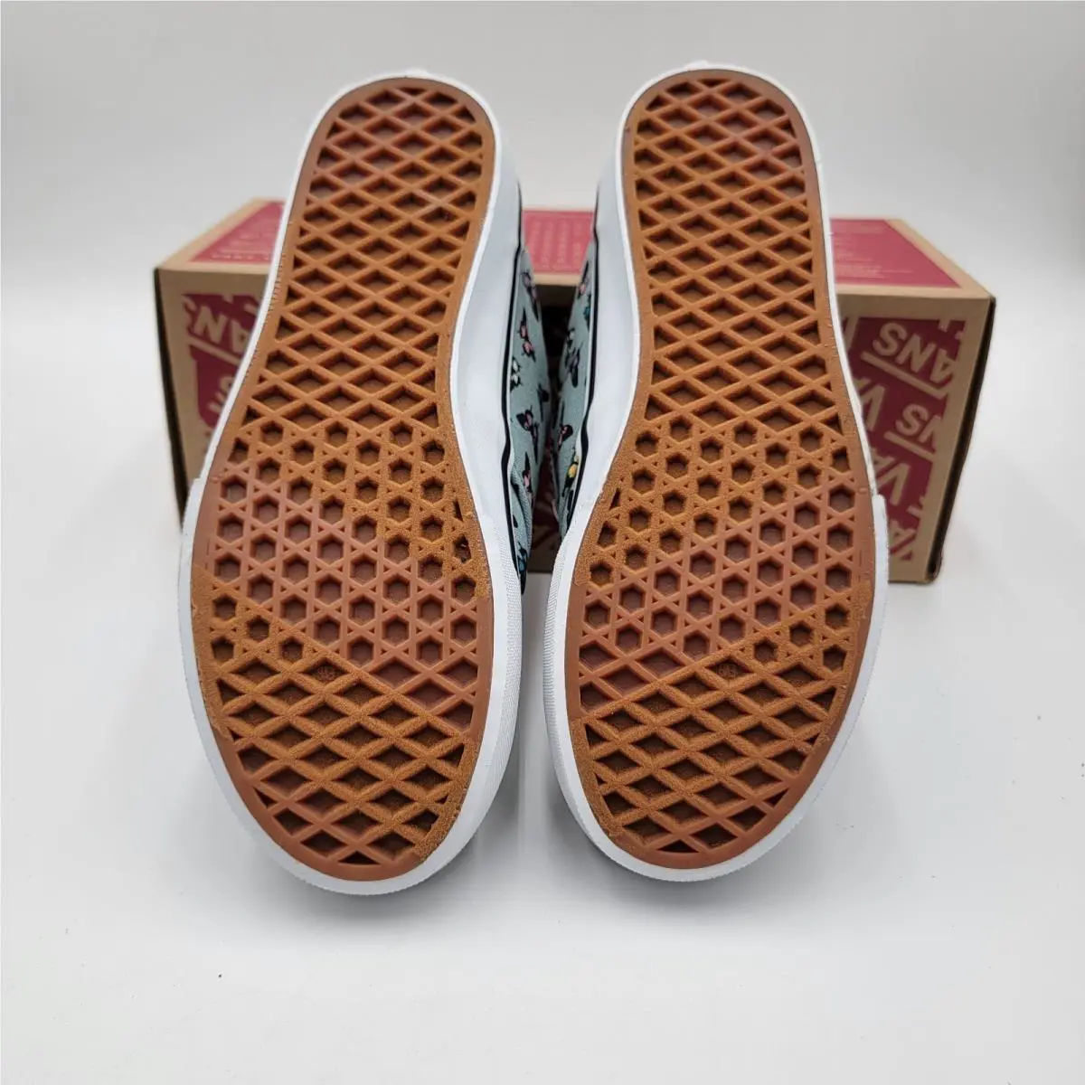 Vans shoes - Vans Atwood - Atwood - Grey Mist/Multicolor Butterfly Print 3