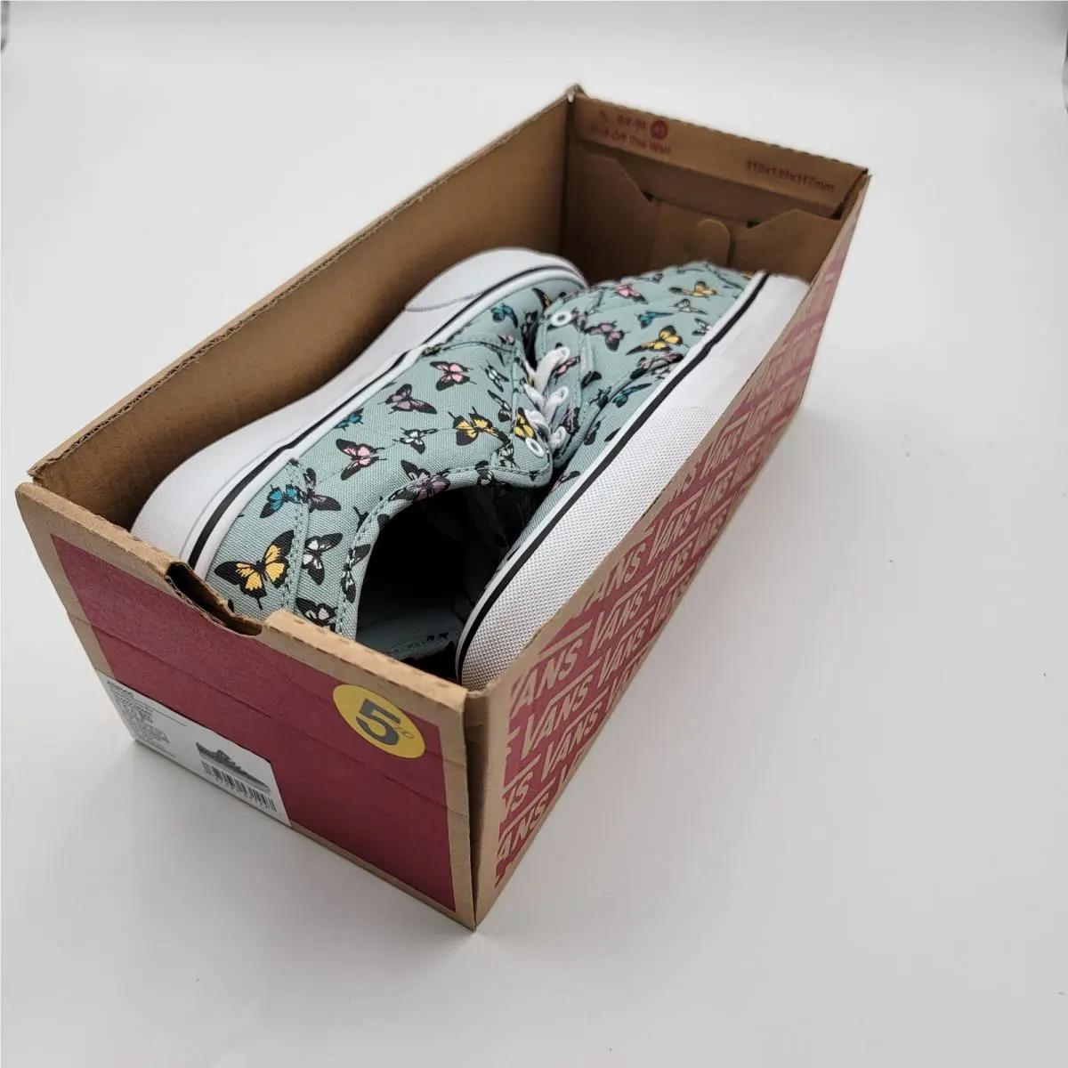 Vans shoes - Vans Atwood - Atwood - Grey Mist/Multicolor Butterfly Print 6